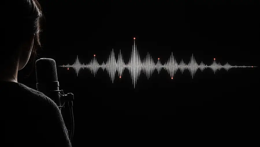 Audio waveform waiting to be processed
